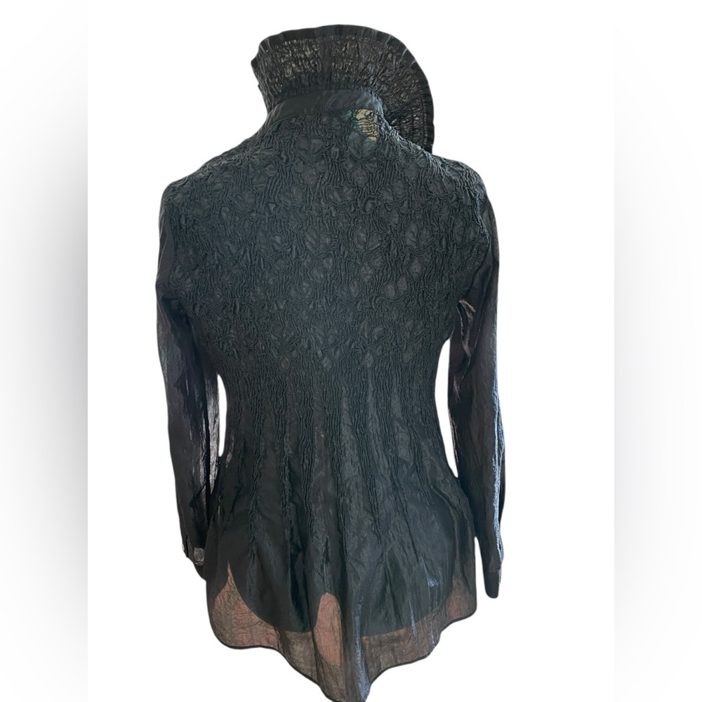 Conrad C Black Blouse size 18